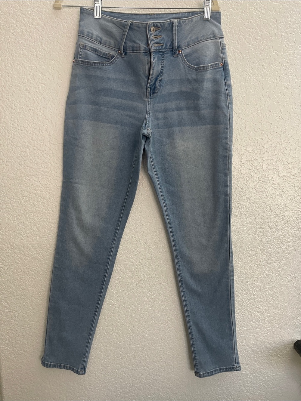 Royalty For Me Light Blue High-Rise Skinny Jeans